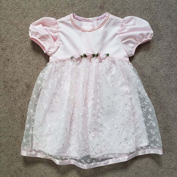 Lot Of 10 Toddler Girls Dresses Siz 2t/3t  Various Brands Princess Formal Floral - Picture 7 of 16